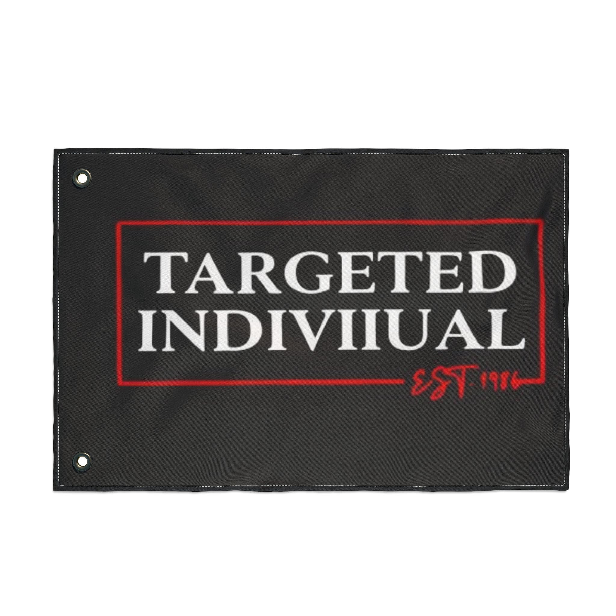 Personalized Targeted Individual Double Sided Flag,