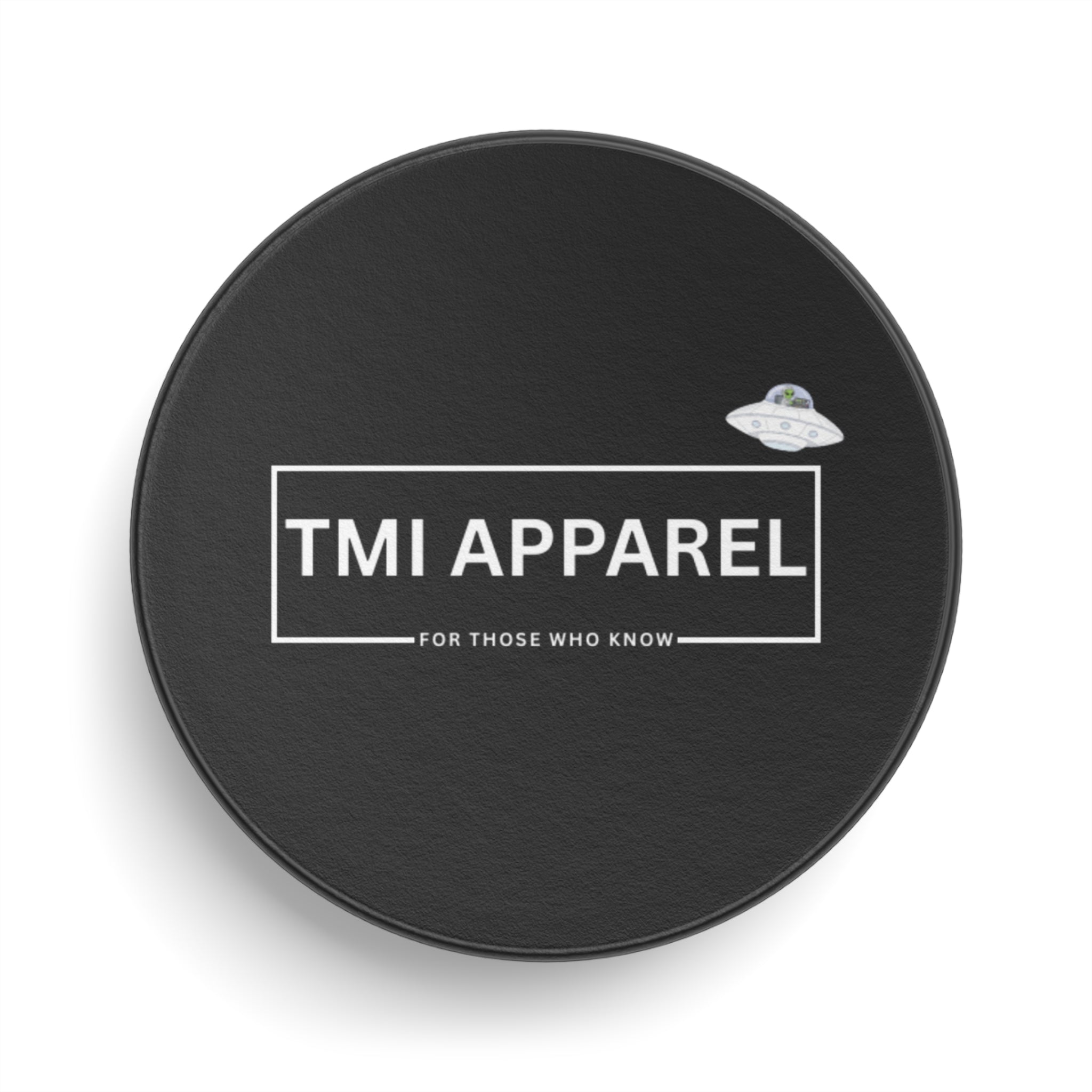 TMI Apparel Branded Hockey Puck — 'For Those Who Know' Logo Puck
