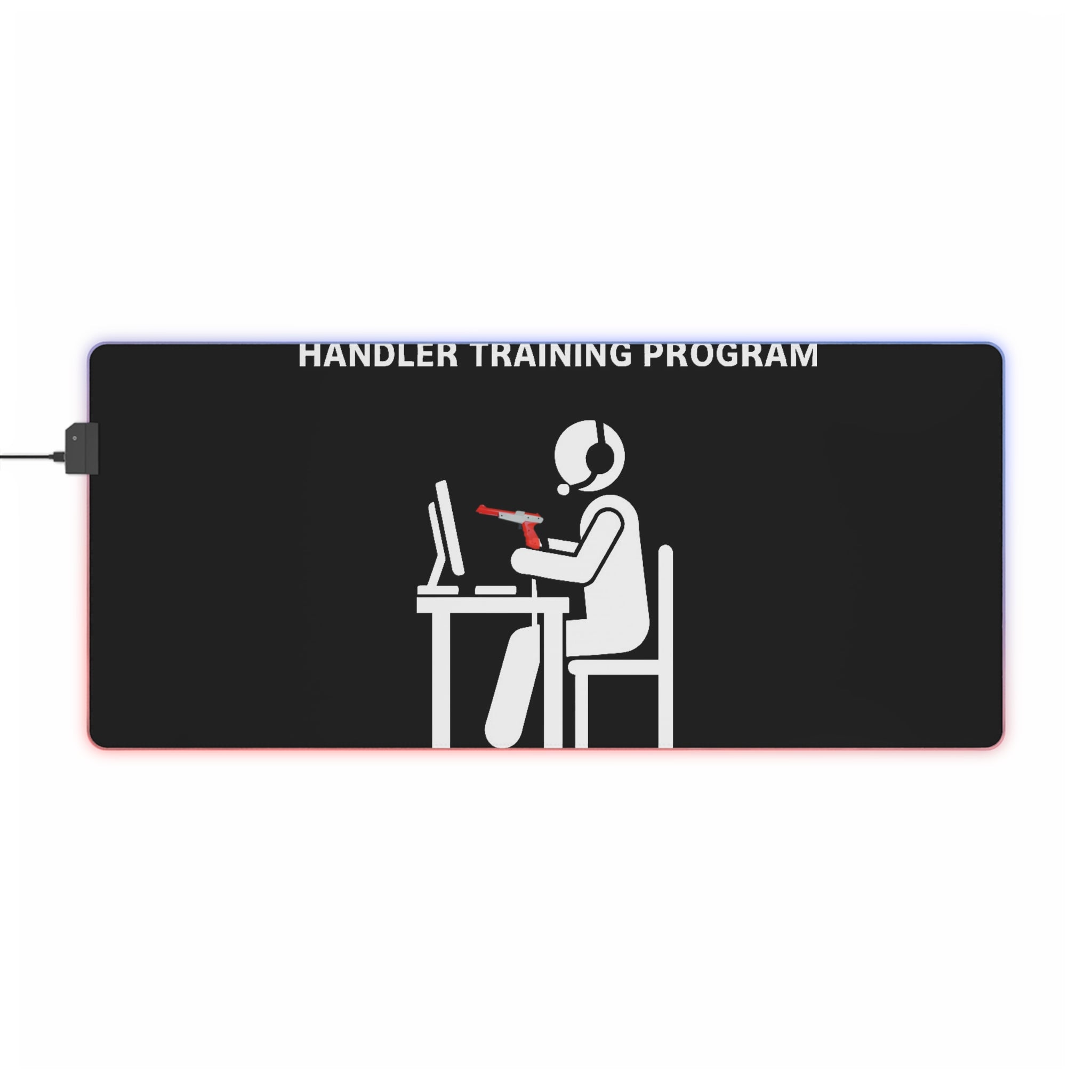 Handler Training Program LED Gaming Mouse Pad | RGB Desk Mat