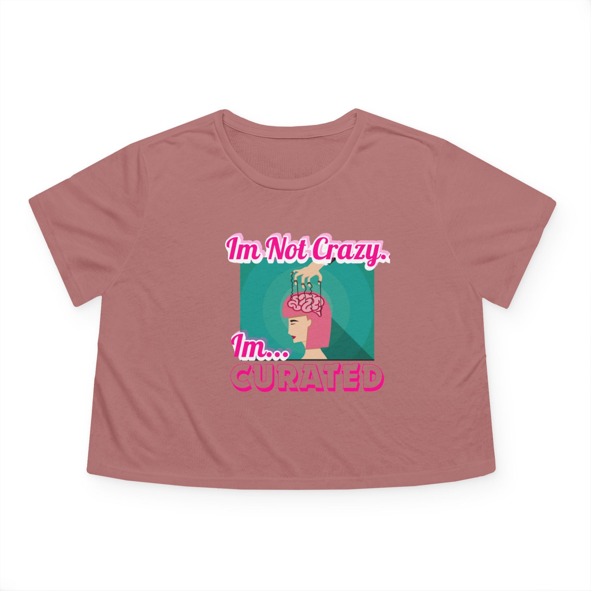 Curated Not Crazy Cropped Tshirts