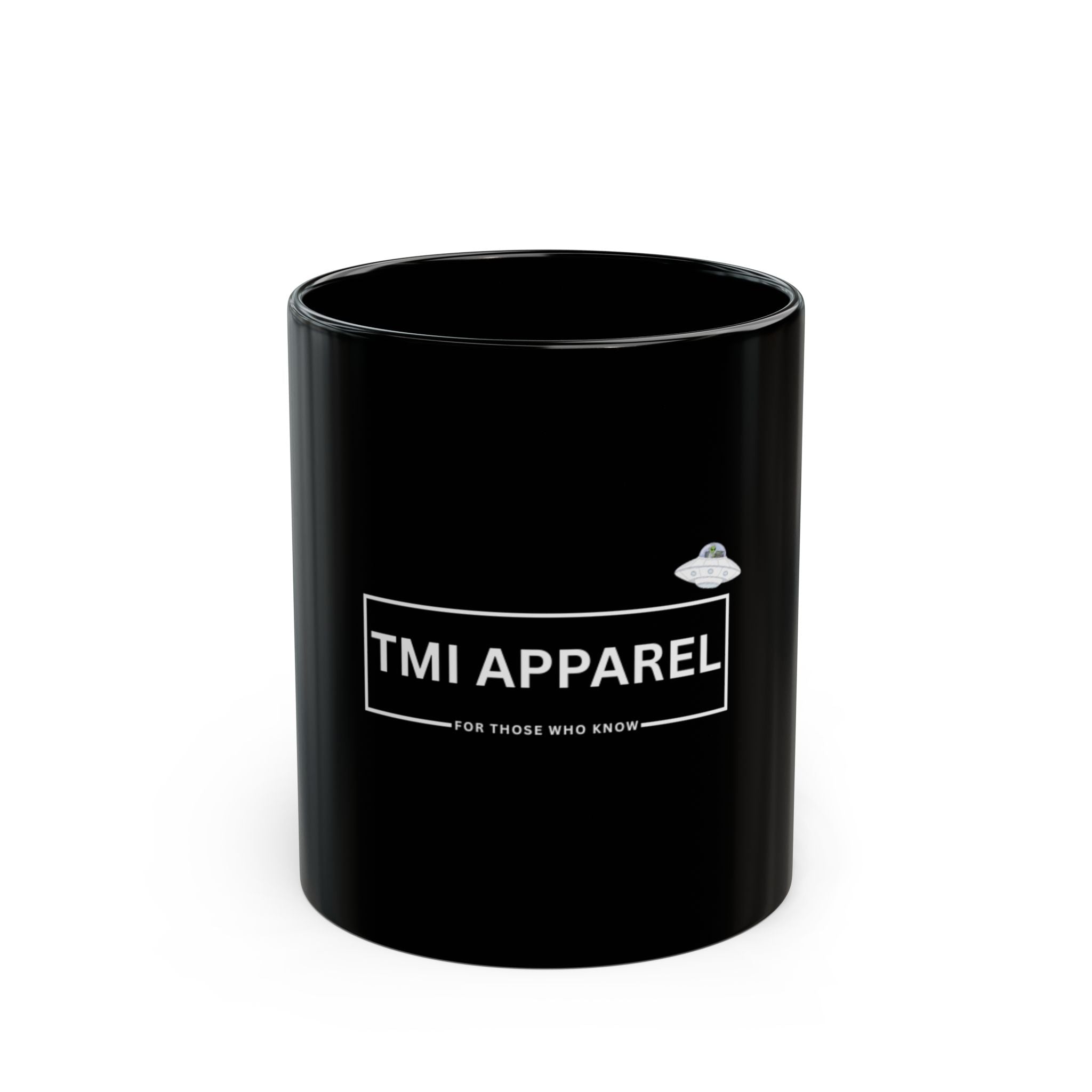 Black Mug with TMI Apparel Logo